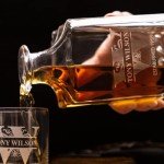Personalized Engraved Whiskey Decanter and Glass Set