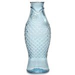 Elegant Clear Glass Water Pitcher by Paola Navone