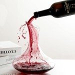 Elegant Hand Blown Crystal Wine Decanter - 1900ml