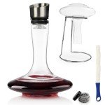 Elegant 1.5L Wine Decanter Set with Accessories