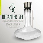 Elegant 1.5L Wine Decanter Set with Accessories