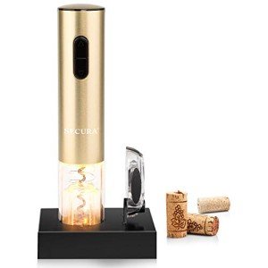 Automatic Electric Wine Opener with Foil Cutter