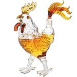 Cock Decanter - 500ml Rooster Wine & Whiskey Glass