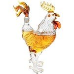 Cock Decanter - 500ml Rooster Wine & Whiskey Glass