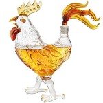 Cock Decanter - 500ml Rooster Wine & Whiskey Glass