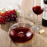 YouYah Crystal Wine Decanter Set with Aerator
