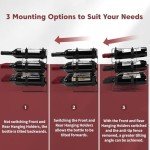 Stackable Metal Wine Rack - 3 Tier Holder