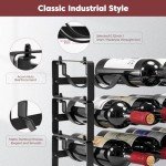 Stackable Metal Wine Rack - 3 Tier Holder