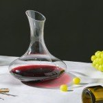Elegant Hand-Blown Wine Decanter - 1100ml