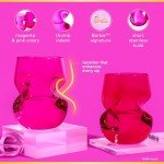 Barbie Inspired Stemless Wine Glass Set of 2