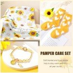 Sunflower Self-Care Gift Set with Wine Tumbler