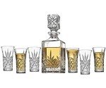Elegant Mini Decanter and Shot Glasses Set