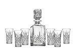Elegant Mini Decanter and Shot Glasses Set