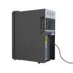 12-Bottle Freestanding Black Wine Cooler