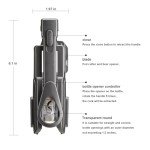 Soenglyun Easy Corkscrew Wine Opener with Foil Cutter