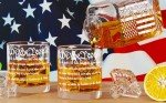 Engraved We The People Whiskey Decanter Set