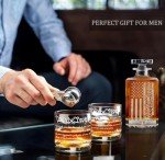 Engraved We The People Whiskey Decanter Set