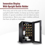 24-Bottle Wine Cooler with Digital Touchscreen Display