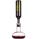 Hand Blown Crystal 50oz Wine Decanter with Lid