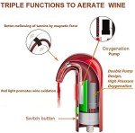 Electric Wine Aerator and Dispenser Gift Set