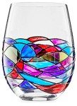 Hand Painted Wine & Whiskey Decanter Gift Set