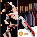 40-Piece Multi-Color Wine Corkscrew Set