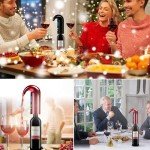Electric Wine Aerator and Dispenser Gift Set