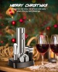 Rechargeable Electric Wine Opener Set with Accessories