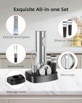 Rechargeable Electric Wine Opener Set with Accessories