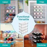 4-Pack Stackable Wine & Bottle Storage Rack