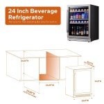 Ca'Lefor 24” Beer and Beverage Cooler