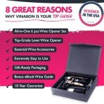 VINABON All-in-One Wine Opener Set