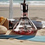 Iceberg Hand Blown Wine Decanter with Aerator