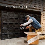 Stackable Wine Storage System for 72 Bottles