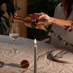 Copper Mirror Finish Wine Decanter by Eto