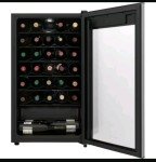 Frigidaire 34-Bottle Black Indoor Wine Cooler