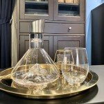 Iceberg Hand Blown Wine Decanter with Aerator