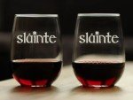 Irish Cheers Stemless Wine Glass Set of 2