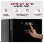 Koolatron Urban Deluxe 6-Bottle Wine Fridge