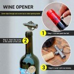 Stinger Keychain Wine Bottle Opener with Glass Breaker