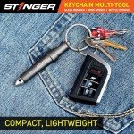 Stinger Keychain Wine Bottle Opener with Glass Breaker