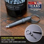 Stinger Keychain Wine Bottle Opener with Glass Breaker