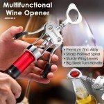 IPOW Wine Opener Set with Accessories for Lovers