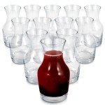 12-Pack Mini Glass Wine Carafes for Tasting