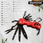 16-in-1 Multi Tool Knife with Wine Opener