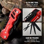 16-in-1 Multi Tool Knife with Wine Opener