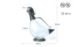Silverplated Duck Decanter for Red Wine 750ml