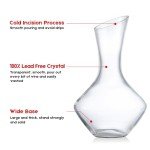 Hand Blown Crystal Wine Decanter for Enthusiasts