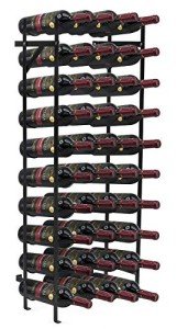 Sorbus Freestanding Wine Rack Holds 40 Bottles
