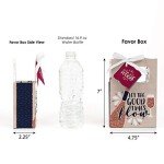 Wine Tasting Party Favor Boxes - Set of 12